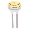 Sewroro Dual Flush Toilet Button, Round Toilet Water Tank Push