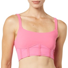 EleVen by Venus Williams Women's Endless Sports Bra, Hot Pink, M