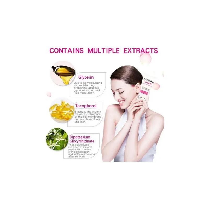 Crema Aclarante Blanqueadora Manchas Axilas Zona Sensibles