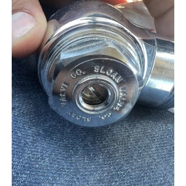 Sloan Shut Off Valve & Vandal Resistant Stop Cap Kit 1”