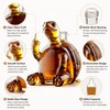 Turtle-Shaped Glass Decanter for Home Bar Display – 320 mL