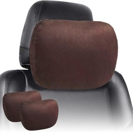 MAGIC SELECT 2 x Car Headrest Neck Support for the Backrest Driver's Neck Pillow for the Car, Comfortable, Soft, Breathable that Relieves Neck Pain on Long Drives