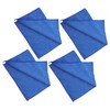 BIUDECO 4pcs Microfiber Dish Towels Set Dish Rags Tableware Cleaning