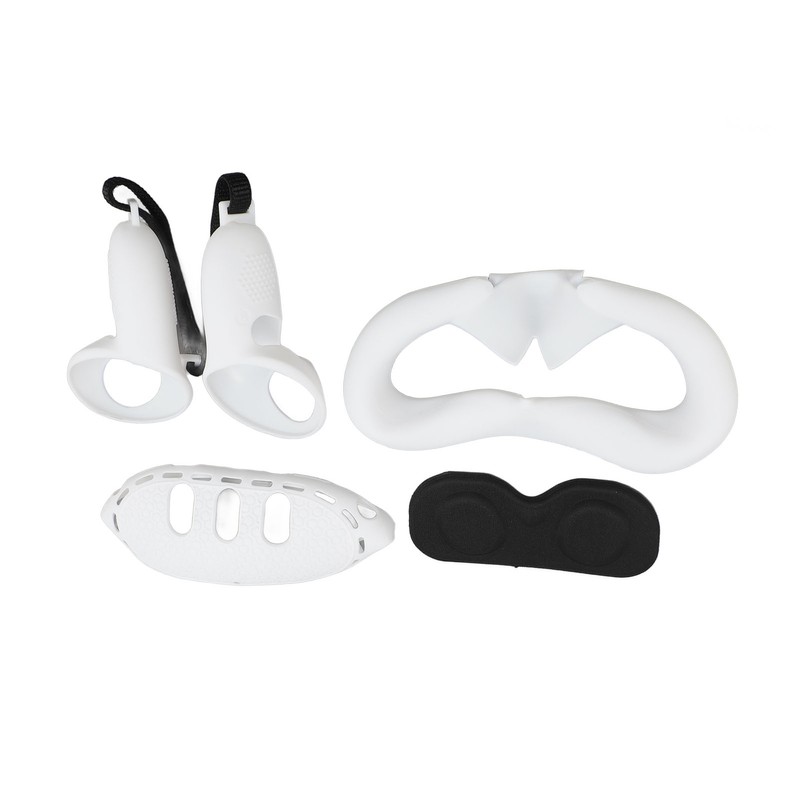 VR Glasses Silicone Cover Set Controller Grips Front Shell Headset