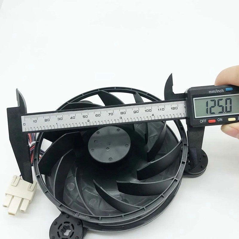 KIKIFAN GW12E12MS1FB-52 DC12V 0.171A Refrigeration Fan for Hisense Ronshen Refrigerator