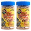 Zoo Med 2 Pack of Large Sun-Dried Red Shrimp, 0.5