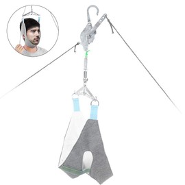 Cervical Traction Fixation Einstellbare Nackenstütze Unterstützung Verstellbare Halskrause Zervikale Traktionsfixierung Zahnhals Korrektur Stretcher Schmerzlinderung