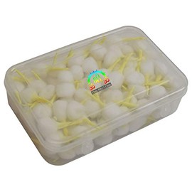 OM SHRI OM Box Indian Round Cotton Wicks Diwali Pooja Puja Rui Indian Aarti Jyot Batti Candle Hindu Religious Smokeless Wicks Oil Lamps Lanterns Candles