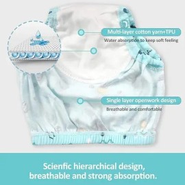 Pañales Ecológicos De Tela Para Bebé 4 Pañales 100 Algodón                                                                                            