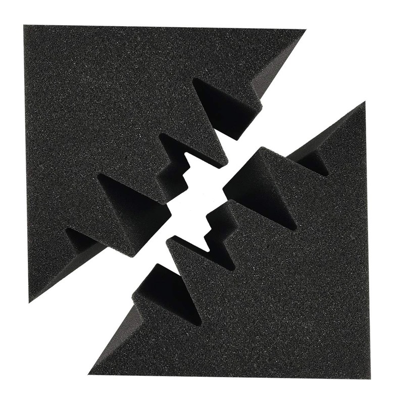 JBER 8 Pack Acoustic Foam Bass Trap Studio Foam 12"