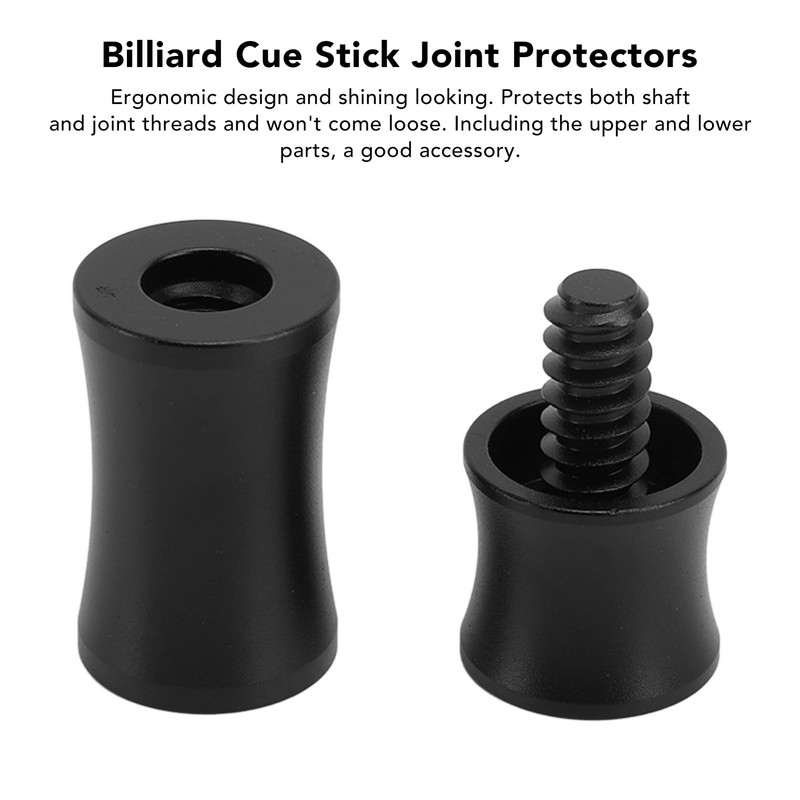 Billiard Stick Joint Protectors Aluminum Alloy Pool Cue Joint Protectors