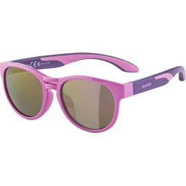 ALPINA Unisex Children's Jola Sunglasses, Pink-berry gloss, Unit size