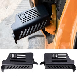 BESTAOO Door Hinge Front Foot Peg Rest Pedal for Ford Bronco Accessories 2021 2022 2023 2024 2025 2 Door 4 Door - 1 Pair