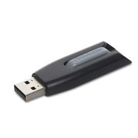 Verbatim USBV256GVZ2 USB Memory Stick, 256 GB Retractable Slide Type, USB 3.0 Compatible