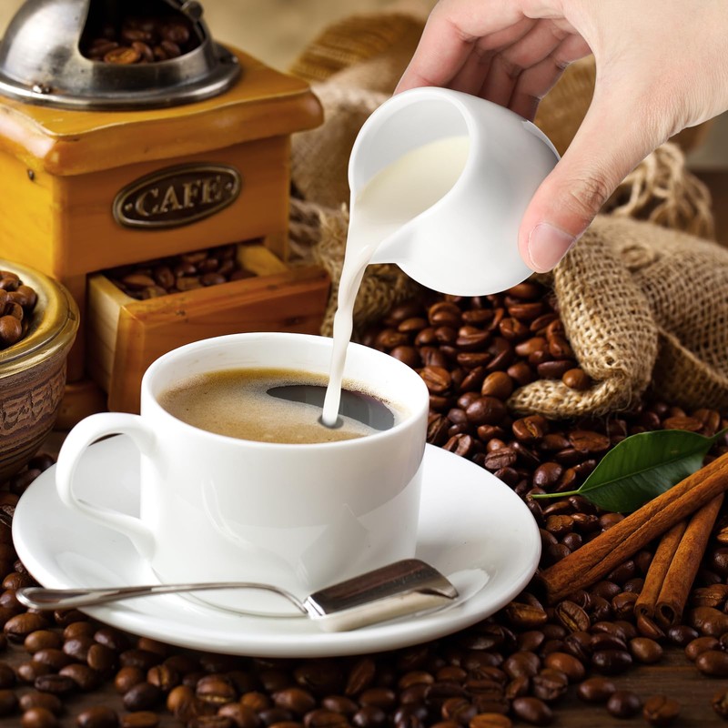 Small Milk Jug 3 Pieces 130 ml Creamer Jug Without