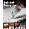 Folding Utility Knife Pocket Knife, Heavy-Duty Box Cutter with Anti