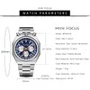 MF MINI FOCUS Unique Dress Men Watches (Chronograph/Waterproof/Luminous/Calendar) Big Face