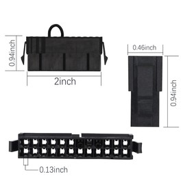 GINTOOYUN 24-Pin ATX Power Supply Jumper Bridge Tool PSU Power Start Tester for BTC Mining Machine,ATX Power Supply Tester,Motherboard,etc.