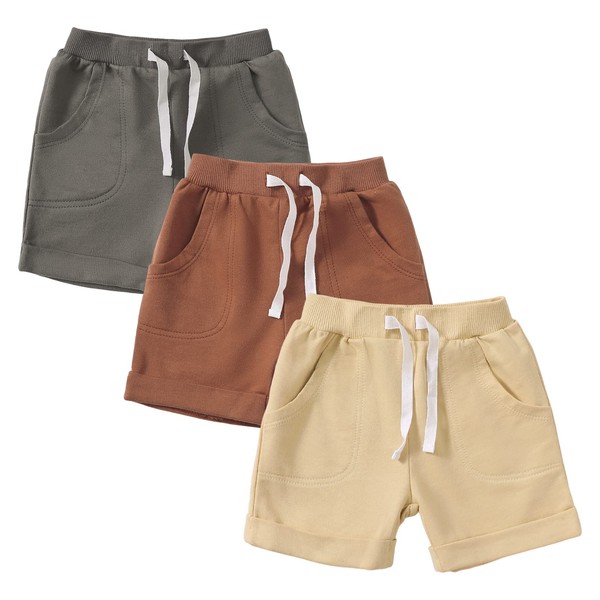 SOBOWO 3-6 Month Boy Shorts Baby Boys Basketball Shorts Summer
