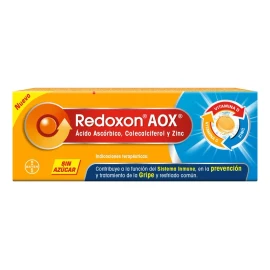 Redoxon Aox Tableta Efervescente 1000 Mg/400 Ui/10 Mg, 10 Tabletas