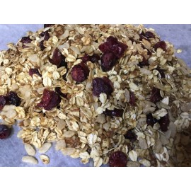 Homemade 16oz Fresh Homemade Crunchy Healthy Granola-LOW SUGAR Coconut Oil*Made to order* - toasted shredded coconut
