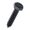 1/4 x 1-1/4" Black Hex Head Lag Screws Bolts (20