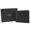 Mens Fine Grain Leather Bi-Fold Wallet by OLLY's; Jack Collection