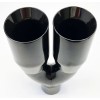 Dual Exhaust Tip 3.00" Inlet Dual 4.00 X 12.00 Long