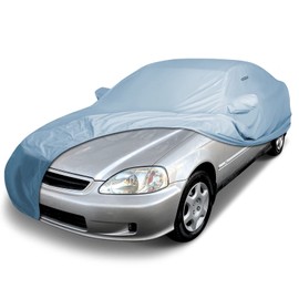 iCarCover Premium Car Cover for 1996-2000 Honda Civic Sedan Heavy Duty Waterproof All-Weather Automobiles Custom Fit Indoor Outdoor UV Snow Protection Covers with Straps and Bag