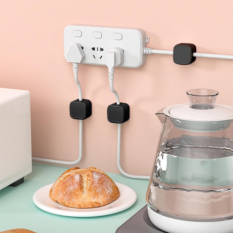 Plug holder, charging cable magnetic cable organiser storage holder, charging