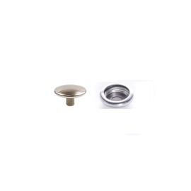 Stainless Steel Snap Fastener's, 50 Piece, Cap and Socket Only, Marine Grade