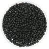 Miyuki Round Seed Bead Size 8/0 22g Matte Black