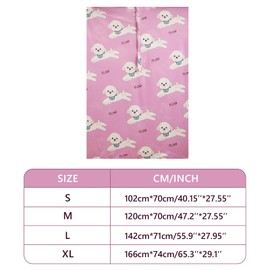 Yxmeiguo Sensory Body Sock for Kids, Full Body Sock Wrap for Autistic Children to Relieve Stress, Relaxing Sensory Compression Socks Sack for kids Processing Disorder for Kids Teen Adult, Pink