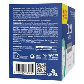GRISI, Cuadripack Jabón Neutro  Limpia y suaviza la piel  Pack de 4 barras de 150 gr cuna.                                                            