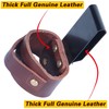 quipuda Genuine Leather Hammer Holder for Belt, Hammer Loop, Practical