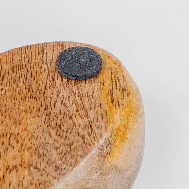 levandeo Decorative Heart Plate 18 x 16 cm Mango Wood