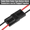 uxcell 2 Set 50A Battery Quick Connector Kit Car Trailer