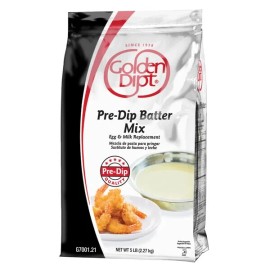 Golden Dipt Buttermilk Pre-Dip Batter Mix 5 lb. - 5 lb. Buttermilk Pre-Dip Batter Mix