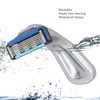 Men Manual Razor Six Blades Waterproof Precise Portable Removable Quick