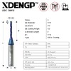 XDENGP 3 Flute Up&Down Cut Compression Spiral Router Bit for