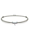 Thomas Sabo Women Bracelet Little Secret colourful Dragonfly 925 Sterling