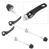 1 Pair Bicycle Quick Release Hub Parts Black Quick Release