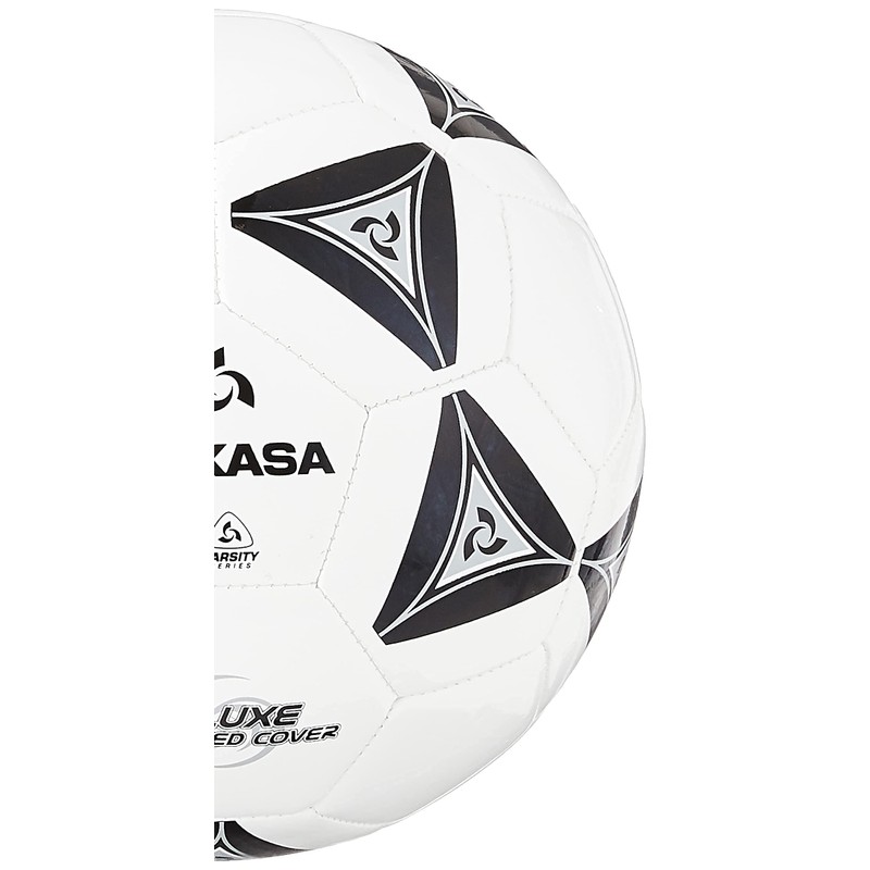 Mikasa Serious - Pelota de fútbol (negro/blanco, talla 4)