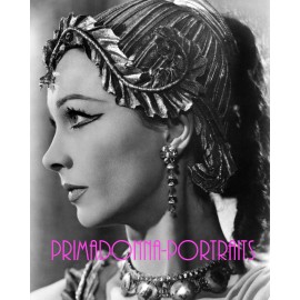 VIVIEN LEIGH 8x10 Lab Photo 1945 "CAESAR AND CLEOPATRA" Stunning Movie Portrait