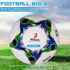 2025 Fußball kinder,Fußball größe 4,League Fußball,Fussballliebe,Standard Trainingsfußball,Größe 4 Fußball für Kinder und Erwachsene,Netz,Beutel und Gasnadel,Ball für das Training Indoor & Outdoor