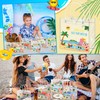 H1vojoxo Hello Summer Gift Bags - 24PCS Sunny Beach Clear