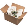 BOX USA Newsprint Packing Paper Sheets, 20" Length x 15"