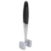 Meat Tenderizer Dual Sided Zinc Alloy Ergonomic Rubber Handle Balanced