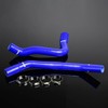 PIT66 Silicone Radiator Coolant Hose Kit Clamps, Compatible with 1982-1992