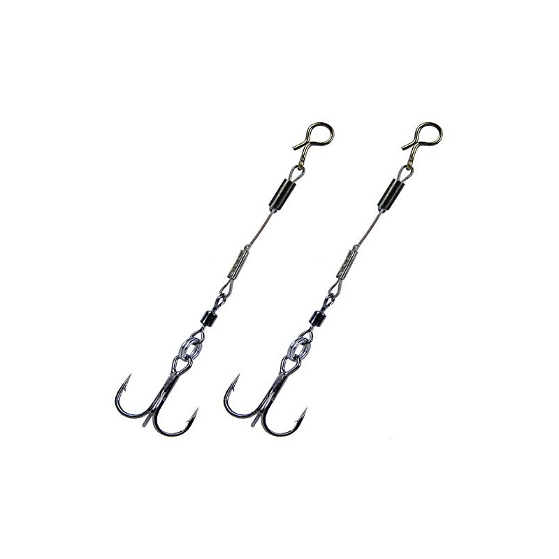 K.P Baits Stinger Drilling Anxiety Hooks with Swivel Pack of